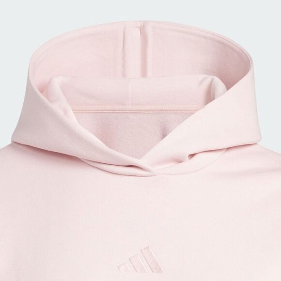Adidas Hoodie Women's All SZN Fleece Sandy Pink oversized NWT 3xl - Picture 2 of 5